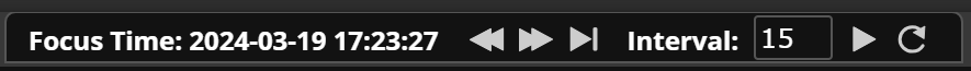 The Focus Time box in Resolve includes step buttons and an Interval field