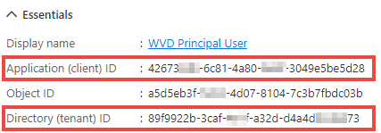 WVD_PrincipalUserAppIDTenantID